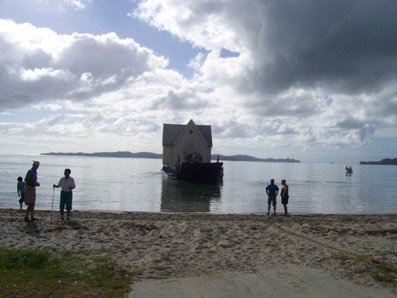 Matakana Church on the move, 2006