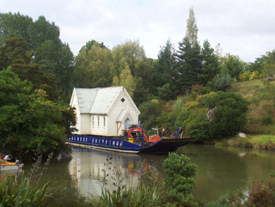 Matakana Church on the move, 2006